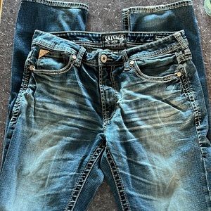 Salvage mayhem straight 34l men’s jeans Buckle